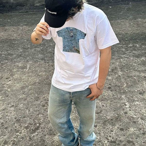 n級品 おすすめ シュプリーム week11 30th Anniversary Taxi Driver First tee Shs06455